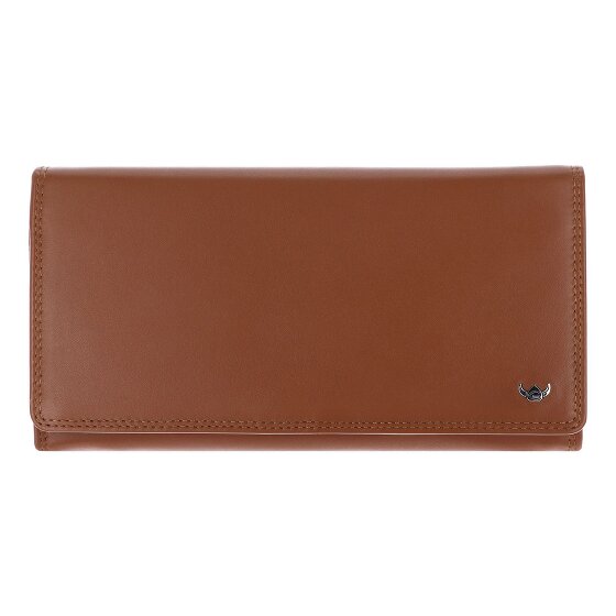 Golden Head Polo Cartera Bloqueo RFID Piel natural 19 cm
