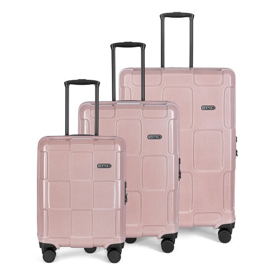 Epic Juego de maletas de 4 ruedas Crate Reflex 3pcs.