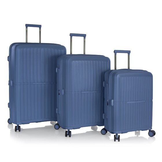 Heys AirLite 4 ruedas Juego de maletas 3 piezas con pliegue de expansión