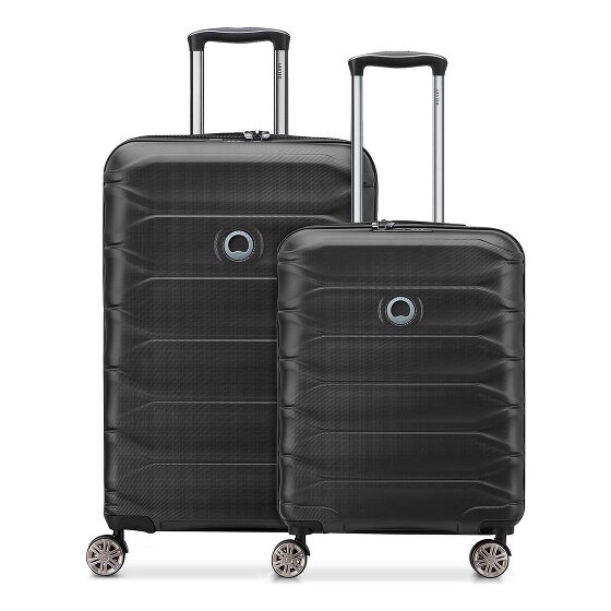 Delsey Paris Meteor 4 ruedas Set de maletas 2 piezas Con asa expansible