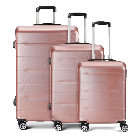 Benzi 5583 4 ruedas Juego de maletas 3 piezas