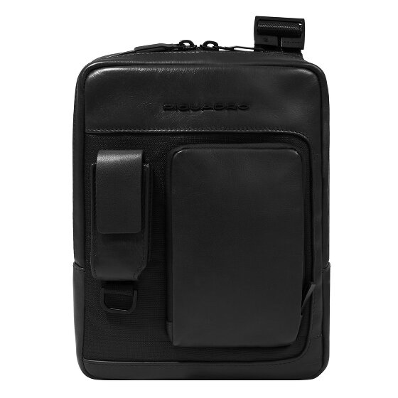 Piquadro Liko Bolsa de hombro Mini Bag Bloqueo RFID Piel natural 17 cm