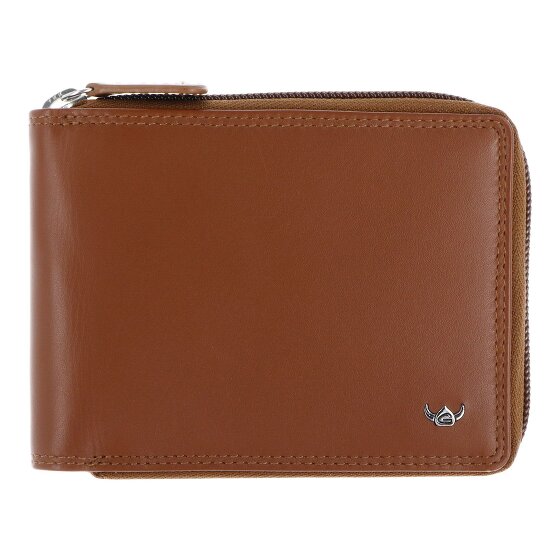 Golden Head Polo Cartera Bloqueo RFID Piel natural 12.5 cm