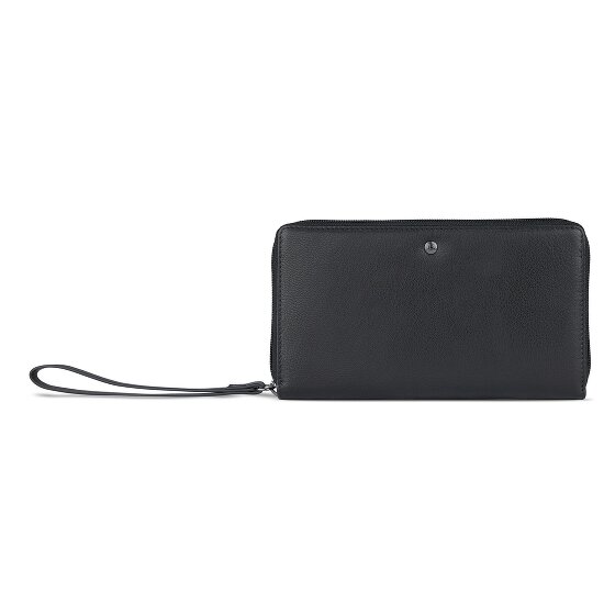 bugatti Black Magic Cartera Protección RFID Piel 19 cm