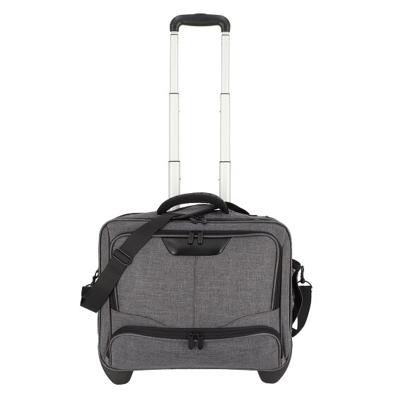 Dermata 2 ruedas Carrito de negocios 44 cm Compartimento para el portátil