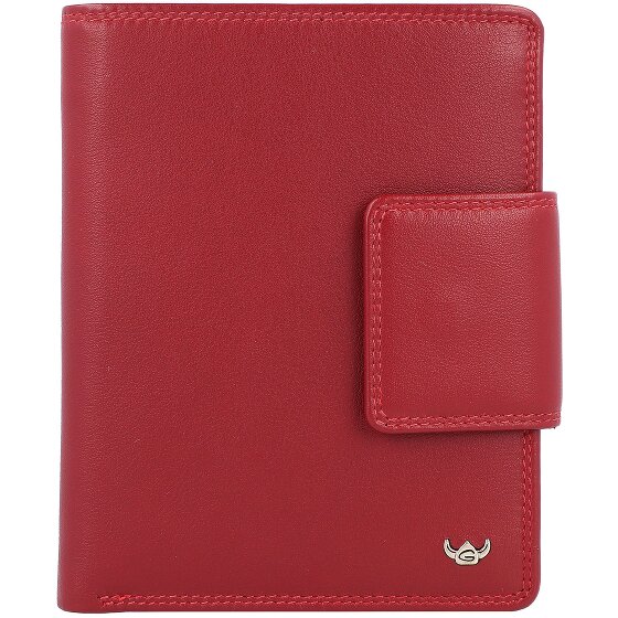 Golden Head Polo Billetera de cuero RFID 11 cm