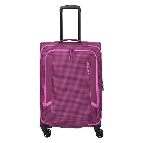Travelite Corsiica 4 ruedas Carrito M 67 cm con pliegue de expansión