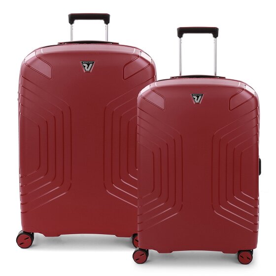 Roncato Ypsilon 4 ruedas Juego de maletas 2 piezas con pliegue de expansión