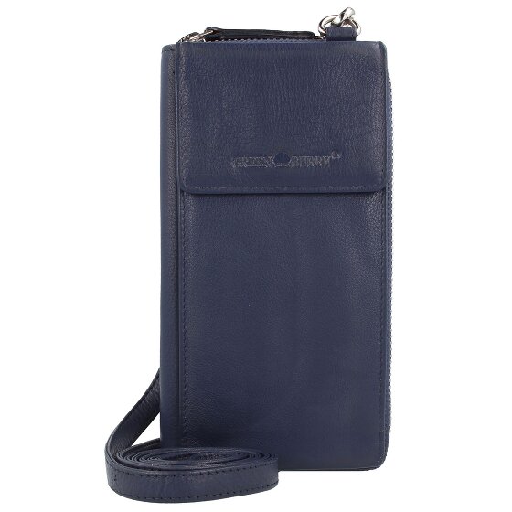 Greenburry Funda de napa para teléfono móvil RFID de 8 cm