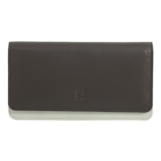 DuDu Billetera de cuero RFID 17,5 cm