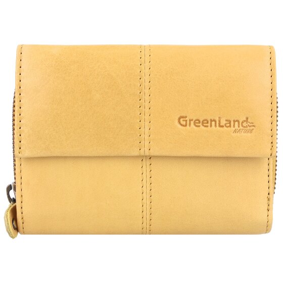 Greenland Nature Cartera Nature Soft de cuero RFID 13 cm