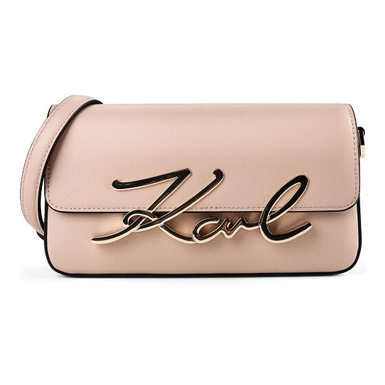 Karl Lagerfeld K/Signature 2.0 Bolsa de hombro Piel natural 22 cm