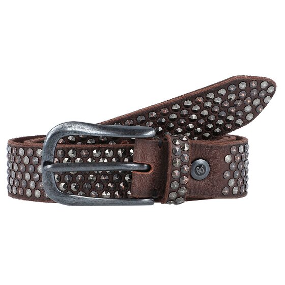 b.belt Cinturón de cuero con tachuelas