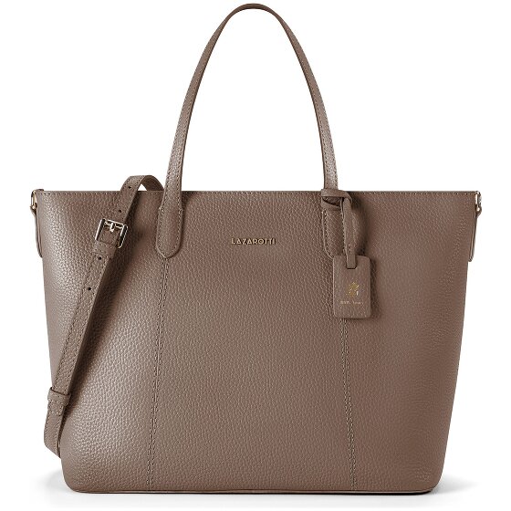 Lazarotti Bolso Shopper Crossbody de piel Bolonia 31 cm