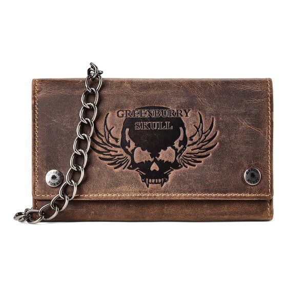 Greenburry Biker Cartera Protección RFID Piel 17 cm