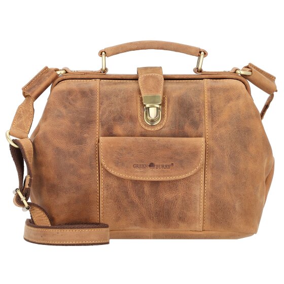 Greenburry Bolso vintage de cuero 31 cm