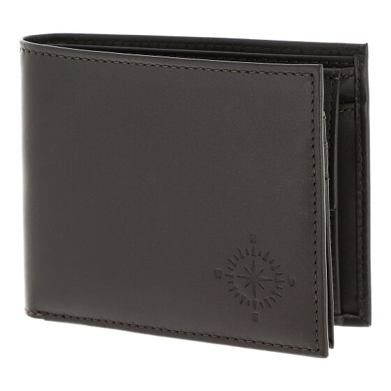 oxmox Leather Cartera Bloqueo RFID Piel natural 10 cm