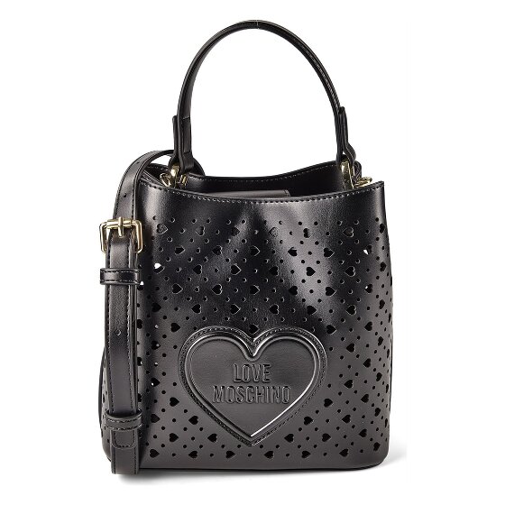 Love Moschino Basket Laminated Bolsa de hombro 22 cm