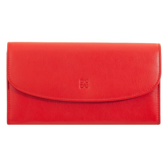 DuDu Cartera Gandia colorida de cuero RFID 19 cm