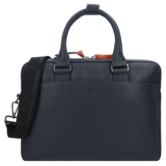 Braun Büffel Maletín Novara Piel 38 cm Compartimento para portátil