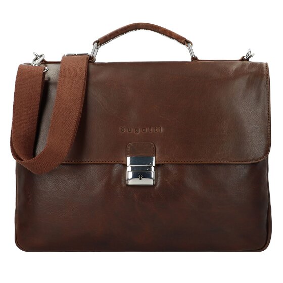 bugatti Romano Maletín Piel 40 cm Compartimento para portátil