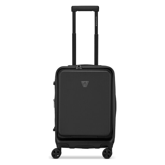 Roncato Trolley de cabina Florence de 4 ruedas y 55 cm con compartimento plegable para portátil