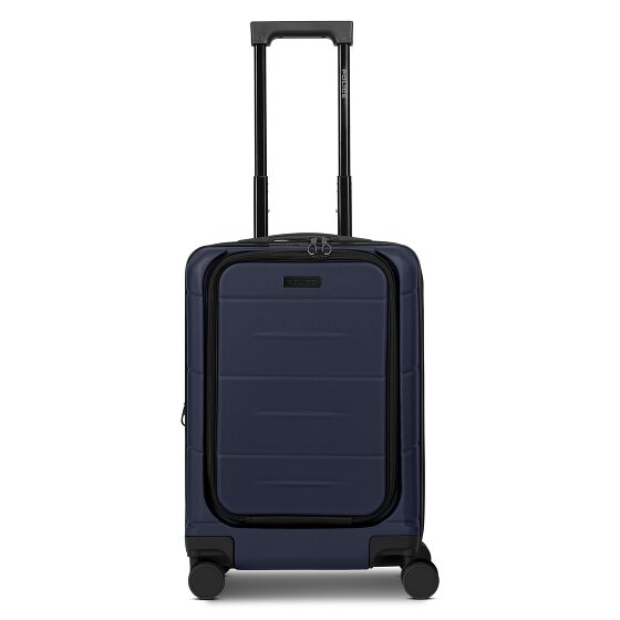 Police London 4 ruedas Trolley de cabina 55 cm Compartimento para laptop Con fuelle expandible