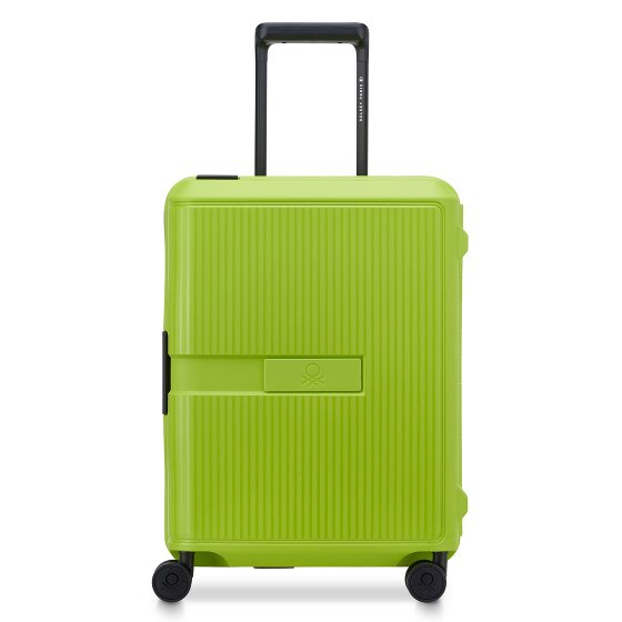 Delsey Paris x United Colors of Benetton Color Block Hardside Trolley de cabina de 4 ruedas 55 cm