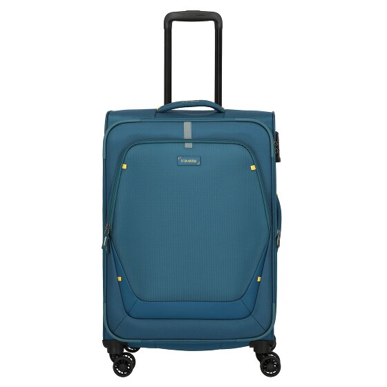 Travelite Umbria 4 ruedas Carrito M 67 cm con pliegue de expansión