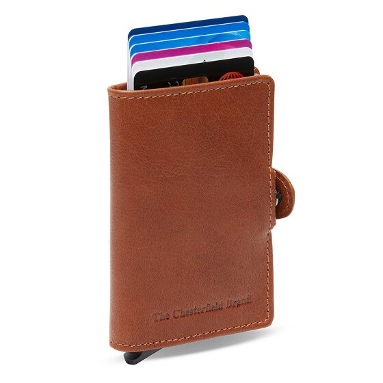 The Chesterfield Brand Baldwin Estuche para tarjetas de crédito Protección RFID Piel 6.5 cm