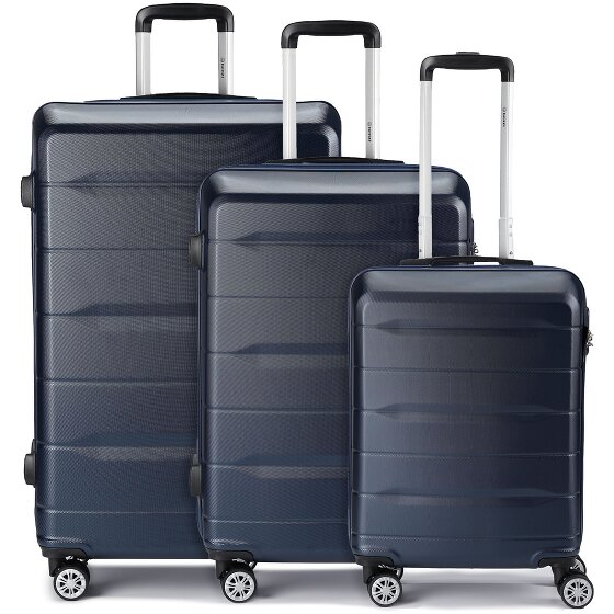 Benzi 5583 4 ruedas Juego de maletas 3 piezas