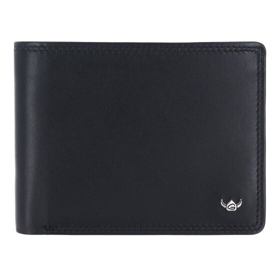 Golden Head Polo Cartera Bloqueo RFID Piel natural 12 cm