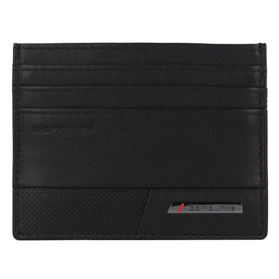 Samsonite PRO-DLX 6 Estuche para tarjetas de crédito de cuero RFID 10 cm