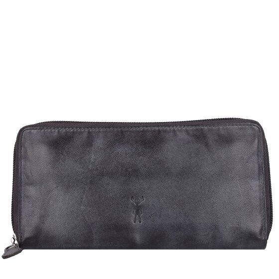 Jack Kinsky Cartera Nelson de cuero RFID 20 cm