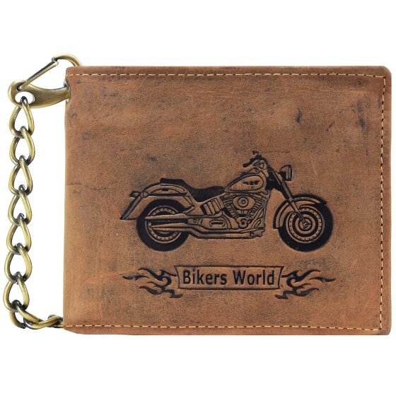 Greenburry Cartera Vintage Bike Piel 12 cm