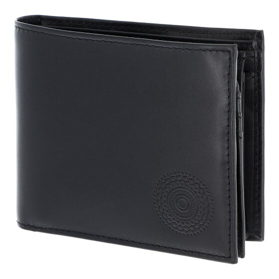 oxmox Leather Cartera Bloqueo RFID Piel natural 12 cm