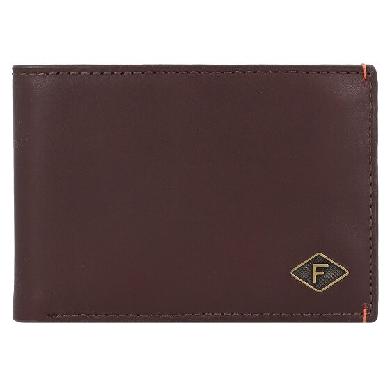 Fossil Cartera Bronson de cuero 11,5 cm
