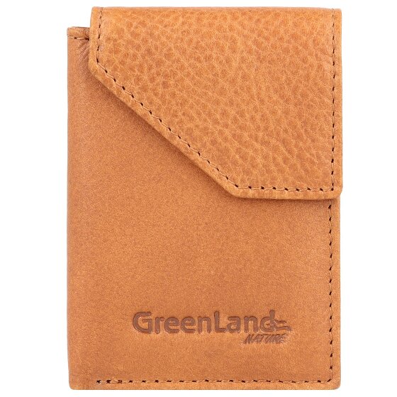Greenland Nature Cartera Nature de cuero RFID 7 cm