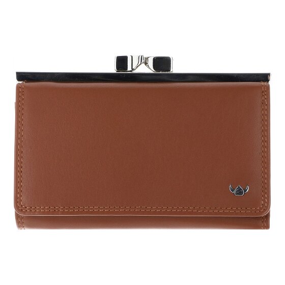 Golden Head Polo Cartera Bloqueo RFID Piel natural 14 cm