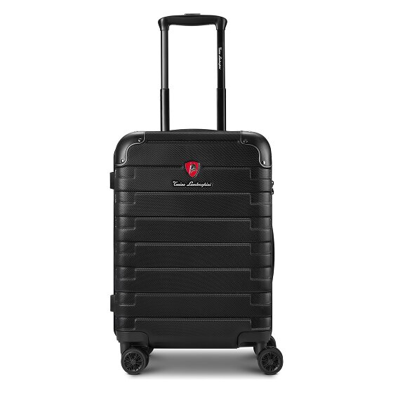 Tonino Lamborghini Milano 4 ruedas Trolley de cabina S 54 cm Con fuelle expandible