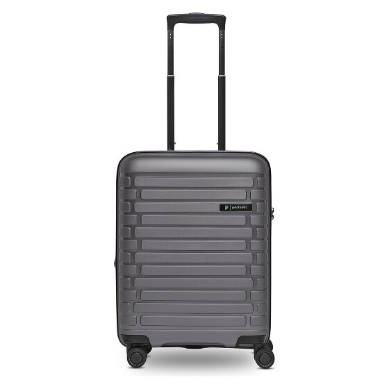 Pactastic Collection 04 THE CABIN + 4 ruedas Trolley de cabina S 55 cm Con fuelle expandible
