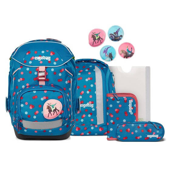 Ergobag Pack satchel set 6 pcs. incl. set velcro