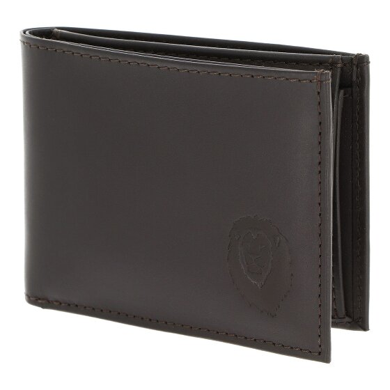oxmox Leather Cartera Bloqueo RFID Piel natural 11 cm