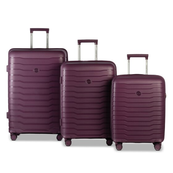 Worldpack Portland 4 ruedas Juego de maletas 3 piezas