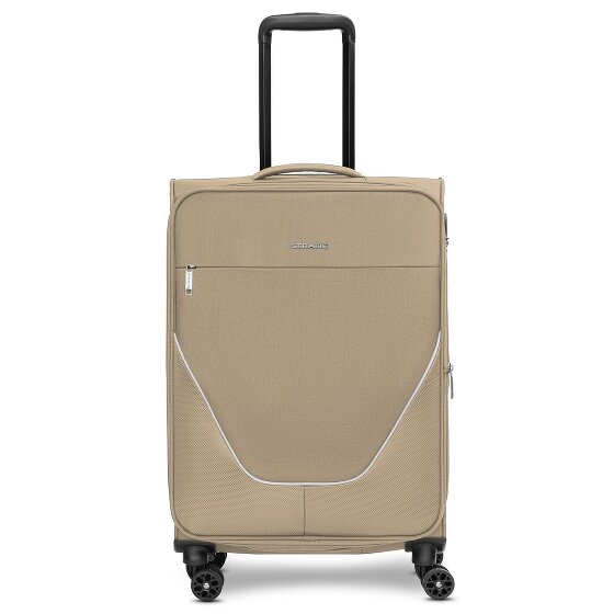 Stratic taska Trolley de 4 ruedas M 65 cm con pliegue extensible