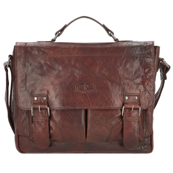 Pride and Soul Maletín de piel 35 cm Compartimento para portátil