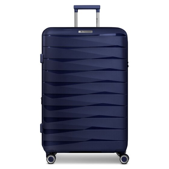 Franky London 4 ruedas Carrito L 74 cm con pliegue de expansión