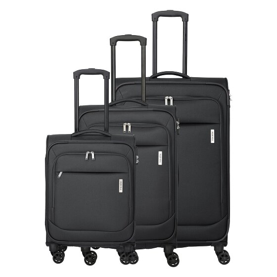 Travelite Priego 4 ruedas Juego de maletas 3 piezas