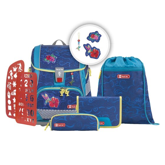 Step by Step Juego de mochilas escolares 2en1 Plus Reflect 6pcs.