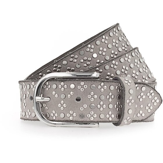 b.belt Cinturón de cuero con tachuelas
